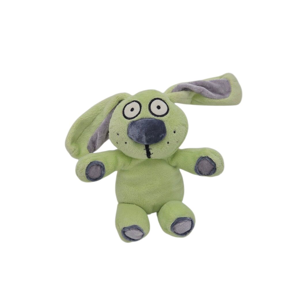 Yottoy Knuffle Bunny Mo Willems Plush 8" Toy Green Rabbit Stuffed Animal